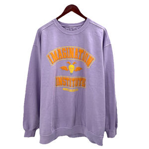 The Lost Bros Lavender Figment Imagination Institute Epcot Sweatshirt Size XL
